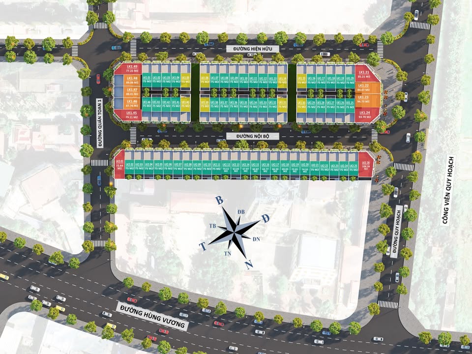 Shophouse Hồng Bàng Midtown 75m² giá thỏa thuận - Sẵn sàng bàn giao ngay!