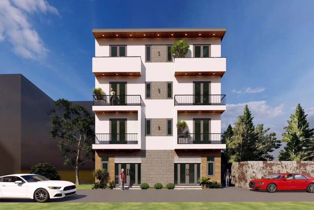 Nhà 4 tầng căn góc Trần Lãm Thái Thụy 40m² giá 3.x tỷ - Ô tô đậu cửa, gần chợ