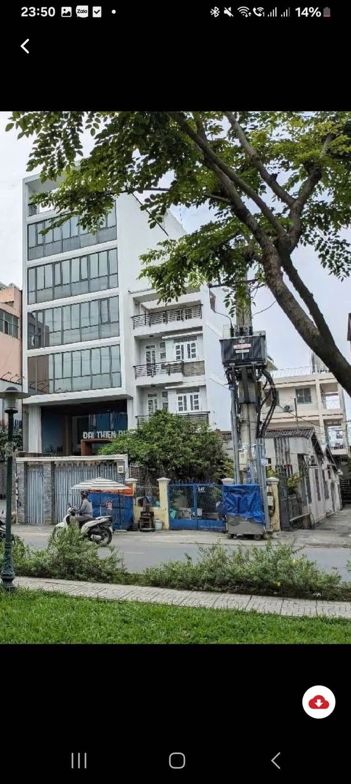 Nhà mặt tiền Nơ Trang Long, Quận Bình Thạnh 117m² giá thỏa thuận - View công viên đẹp!