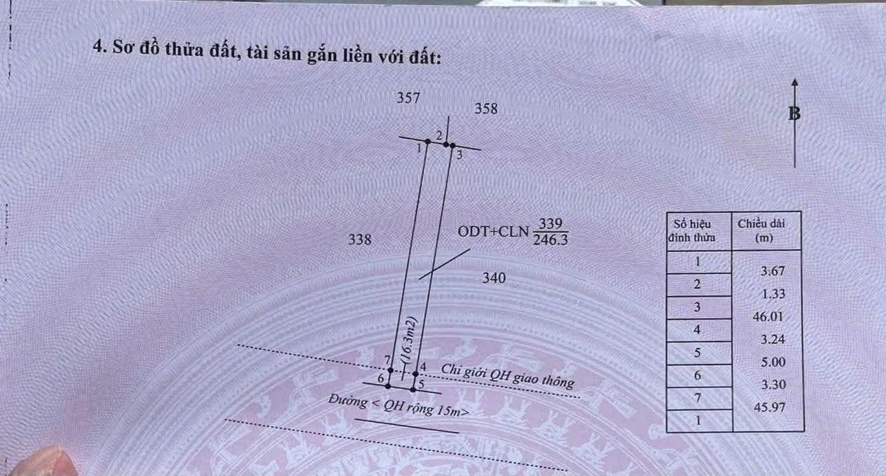 Đất thổ cư mặt tiền 18A Hoà Thuận, Tân An 250m² giá 1.65 tỷ - Cơ hội đầu tư tuyệt vời!