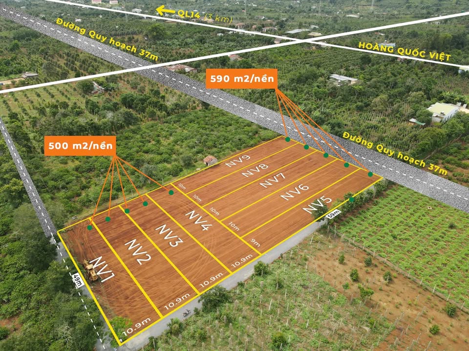 Lô đất đẹp 5000m² tại Phường Đoàn Kết, Krông Buk - Giá chỉ 4.2 tỷ, thương lượng thiện chí!