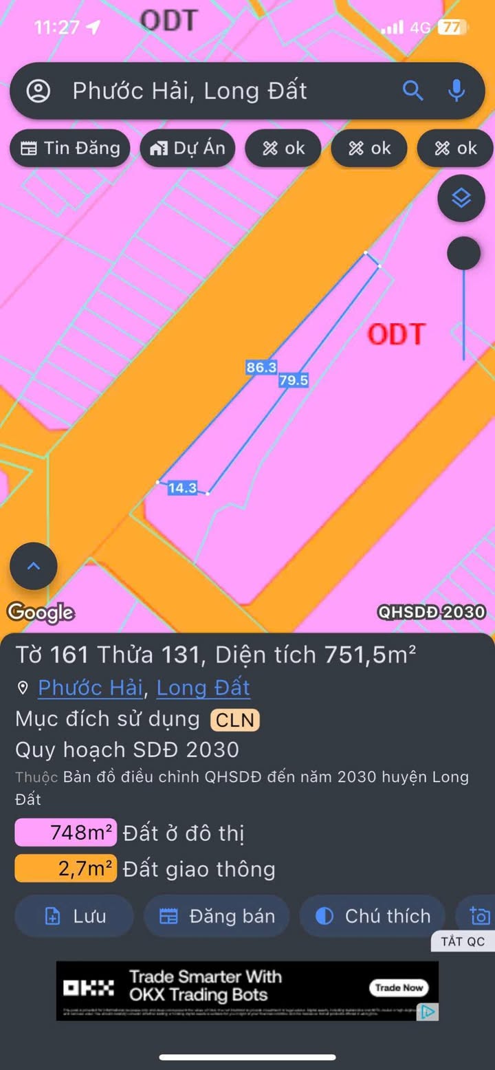 Đất nền mặt tiền Nguyễn Văn Linh 751m² giá 21.779 tỷ - Cách biển vài bước chân!