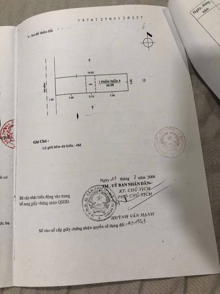 Nhà cấp 4 Trịnh Đình Trọng, Tân Phú 66m² giá 5.7 tỷ - Hẻm yên tĩnh, tiện ích xung quanh