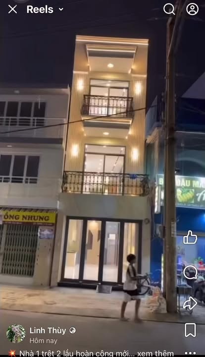 Bán nhà mặt tiền bờ kè Lái Thiêu 114m² giá 6.9 tỷ - Kinh doanh lý tưởng!