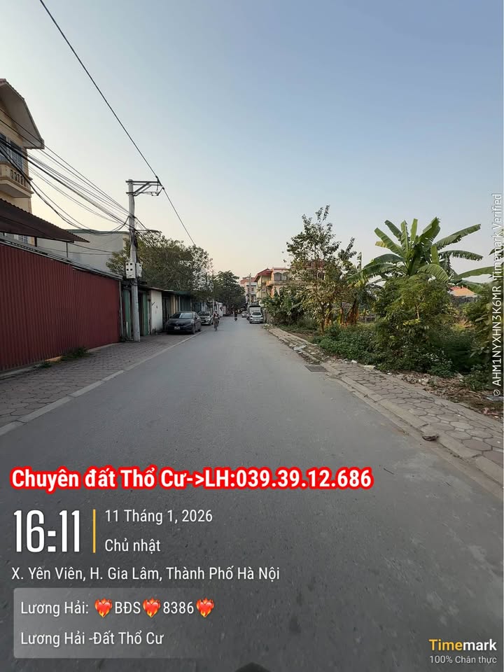 Đất Hồ Sen - Yên Viên 100m² giá thỏa thuận - Đầu tư sinh lời ngay!