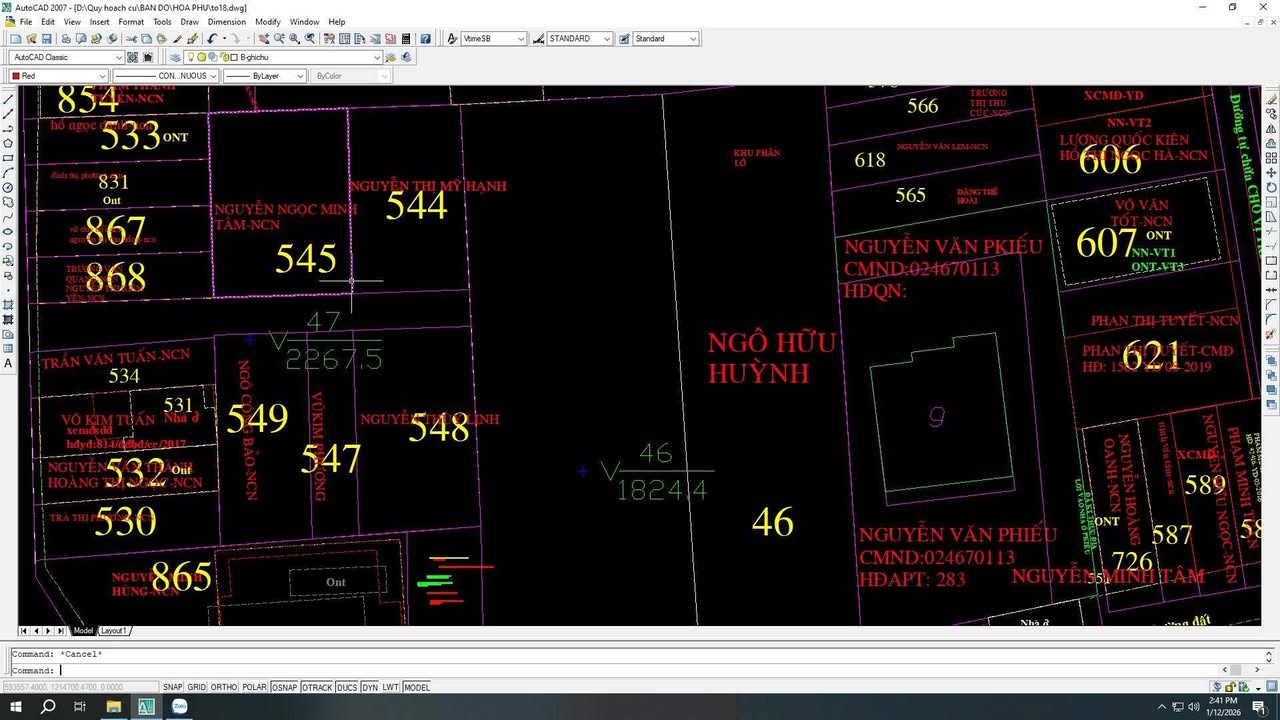 Đất nền sổ đỏ xã Bình Mỹ 283m² giá 1.4 tỷ - Tiềm năng đầu tư hấp dẫn!