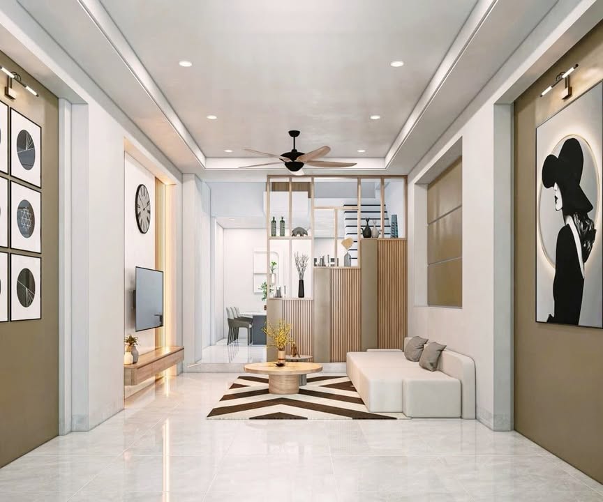 Nhà mới 3 tầng Hưng Hóa 5 74m² giá 9 tỷ - Dọn vào ở ngay!