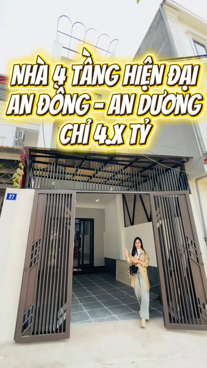 Nhà 3 tầng Vĩnh Khê, An Đồng 77.2m² giá 4.68 tỷ - Full nội thất đẹp!