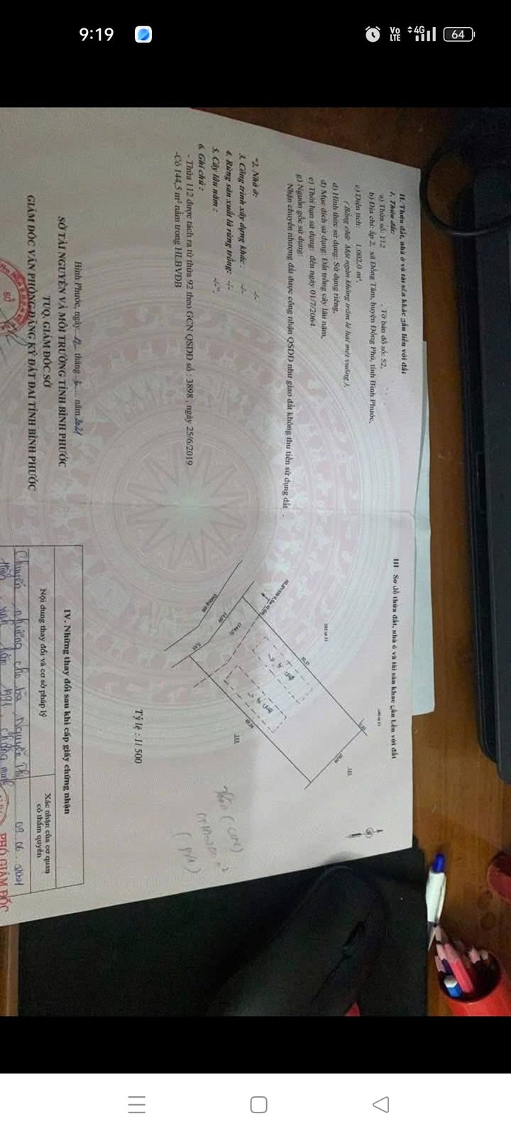 Đất thổ cư 1000m² Đồng Tâm, Đồng Phú - Giá chỉ 600 triệu VND!