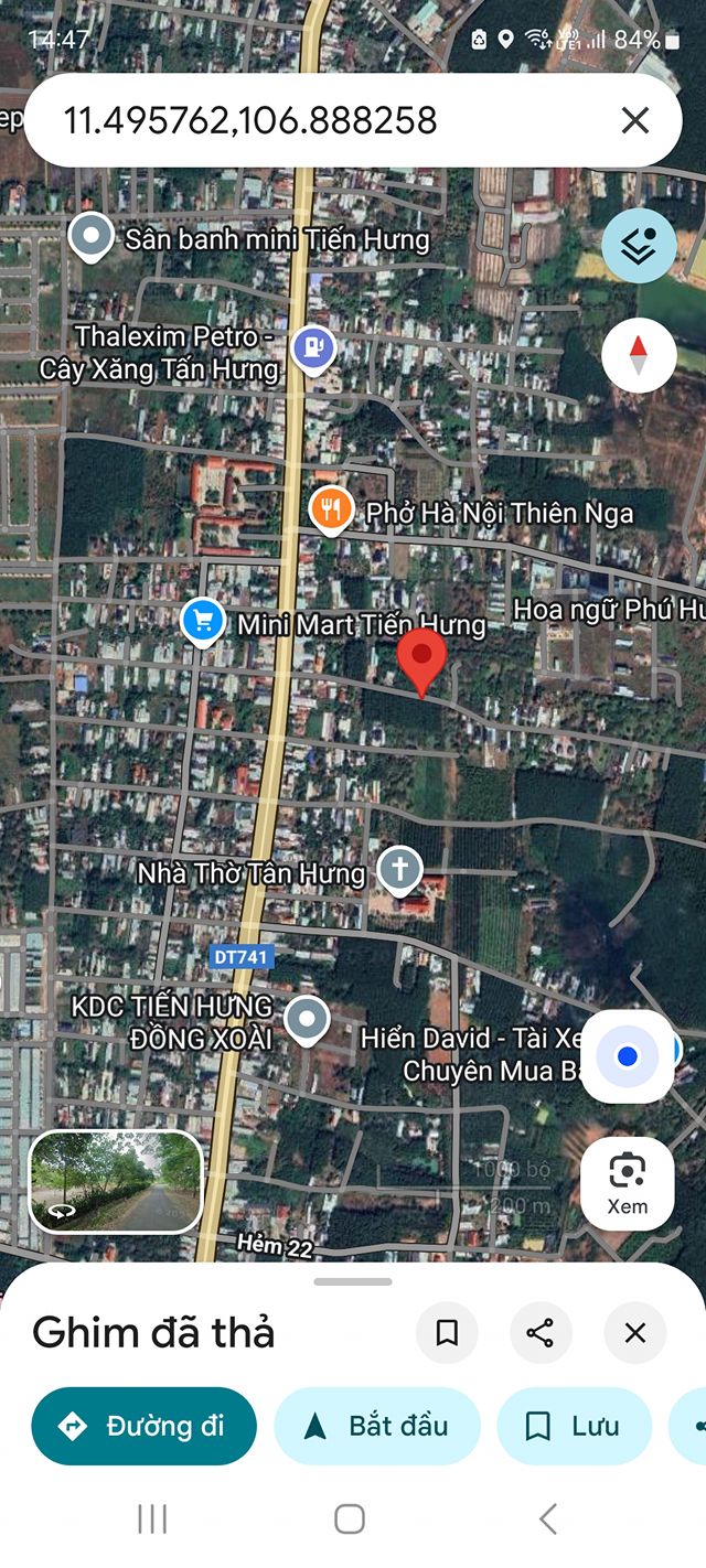 Đất Tiến Hưng, Đồng Xoài, 400m² giá 1.8 tỷ - Xây nhà hoặc trọ ngay!