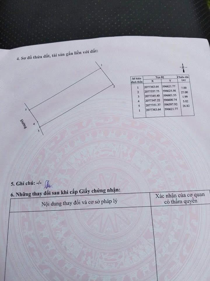 Bán đất Xóm Trường An, Xã Đông Lộc, Nghệ An 186.6m² giá 2.1 tỷ - Đầu tư sinh lời!