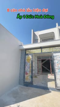 Nhà bán ấp 1, Đức Hòa Đông 112m² giá 2.55 tỷ - Sổ hồng riêng từng căn!