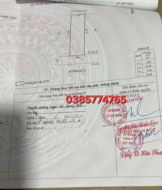 Lô Đất Mặt Tiền Đồi Mười, Quy Nhơn 82m² giá 2.1 tỷ - Tiện ích đầy đủ, an ninh cao!