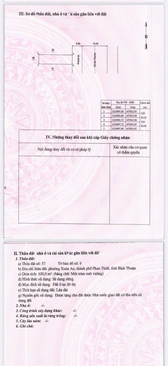 Đất nền 100m² Phường Xuân An - Giá 3.5 tỷ, Gần công viên Bắc Xuân An!