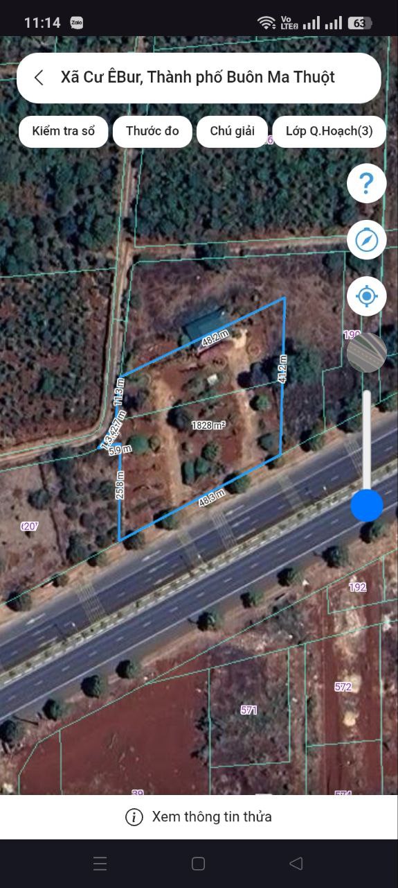 Đất nền mặt tiền Vành Đai 10/3 Buôn Ma Thuột 1816m² giá 15 tỷ - Đầu tư sinh lời bền vững!