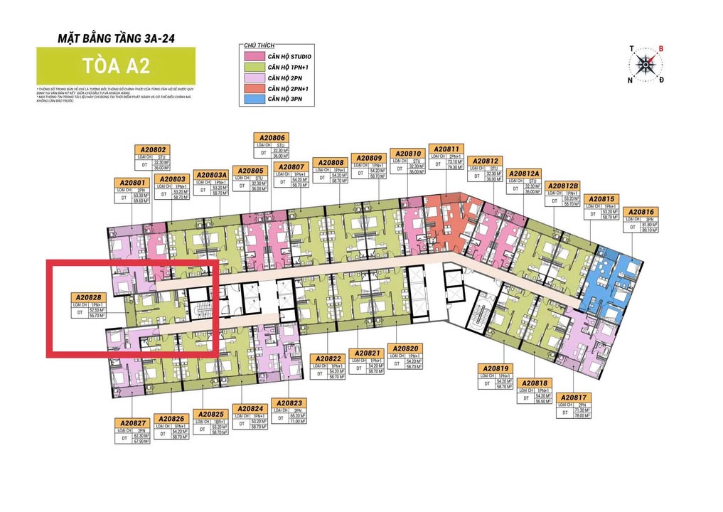Căn hộ Cora SUN GROUP A21628 Đà Nẵng 54m² giá 2.36 tỷ - Cơ hội vàng đầu tư!