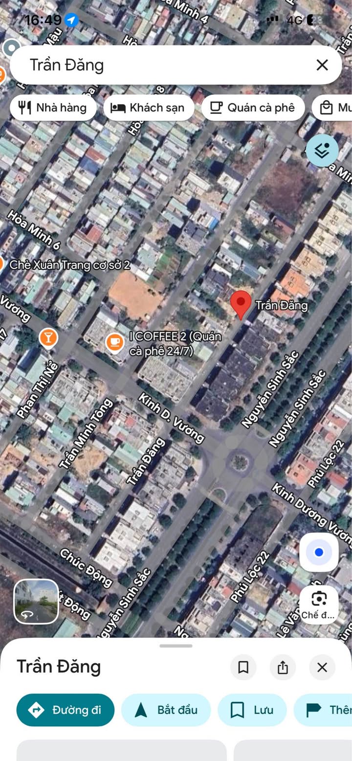 Đất nền đường Trần Đăng Hoa, Liên Chiểu 105m² giá 7.5 tỷ - Sổ hồng chính chủ!