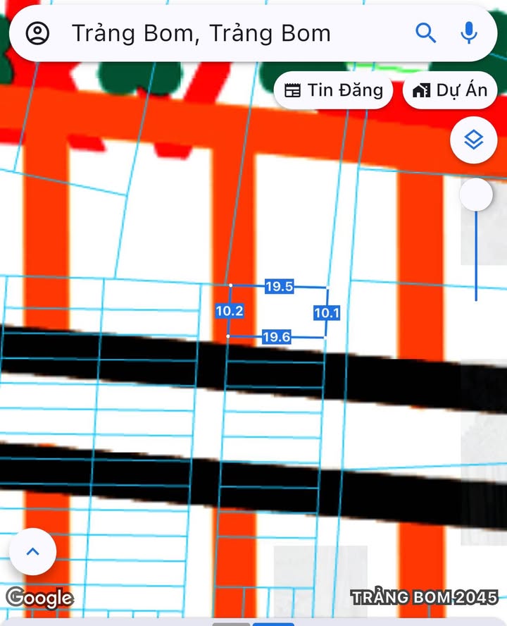 Đất 2 mặt tiền 205m² tại Ấp 1, Sông Trầu - Giá chỉ 1.1 tỷ VND!