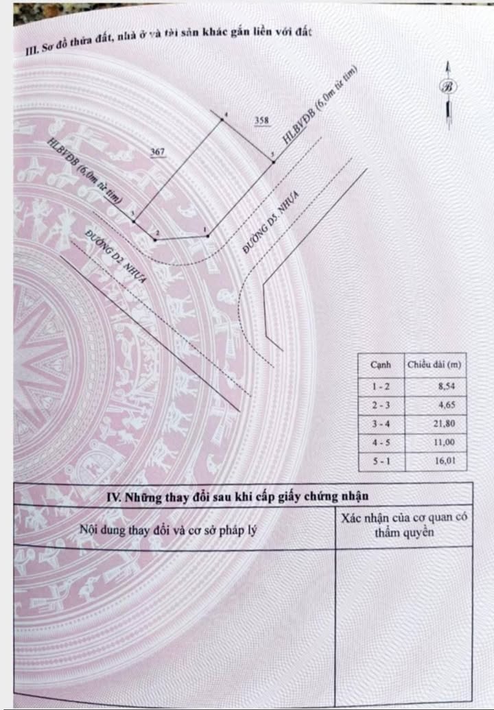 Đất nền 252m² khu Đoàn Kết, Bù Đăng - Giá 600 triệu, sổ hồng chính chủ!