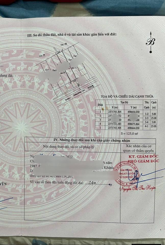 Đất thổ cư thôn 1 Quảng Long 125m² giá thỏa thuận - Vị trí đắc địa gần KCN