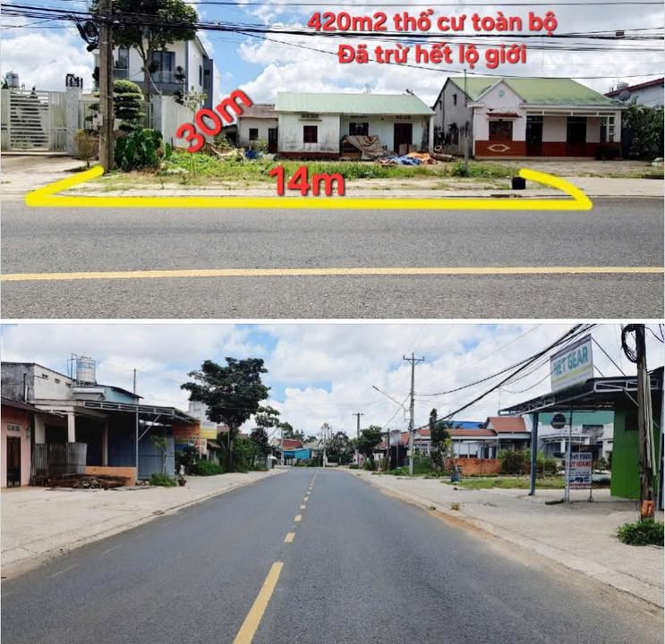 Đất mặt tiền Lê Lợi, Bảo Lộc 420m² giá 6.3 tỷ - Cơ hội đầu tư tuyệt vời!