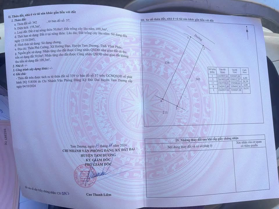 Đất nền Phú Cường, Định Quán 109m² giá chỉ 1 tỷ - Đầu tư sinh lời ngay!