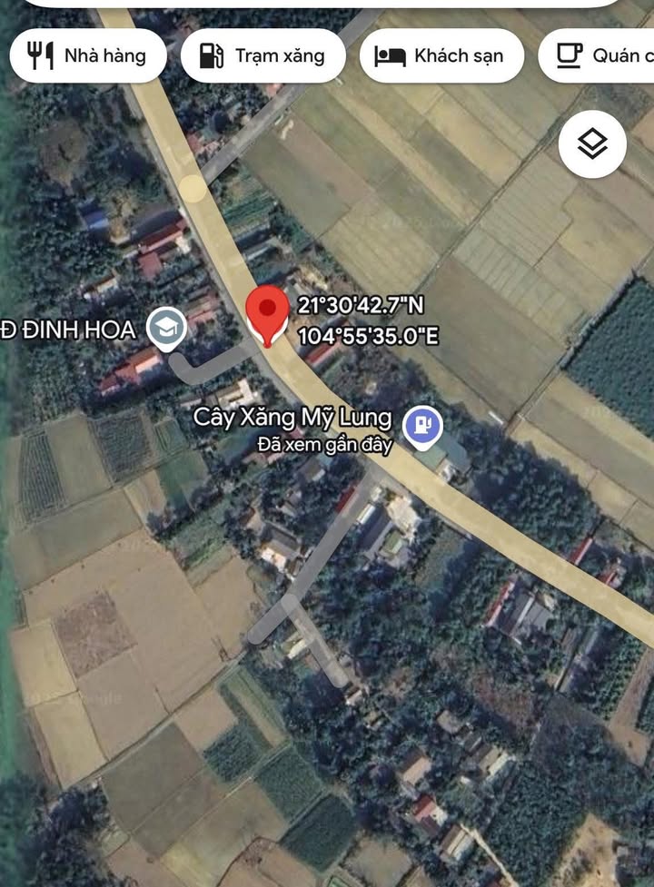 Đất thổ cư khu 9 Mỹ Lung - 200m² mặt tiền 10m, giá chỉ từ 700 triệu!