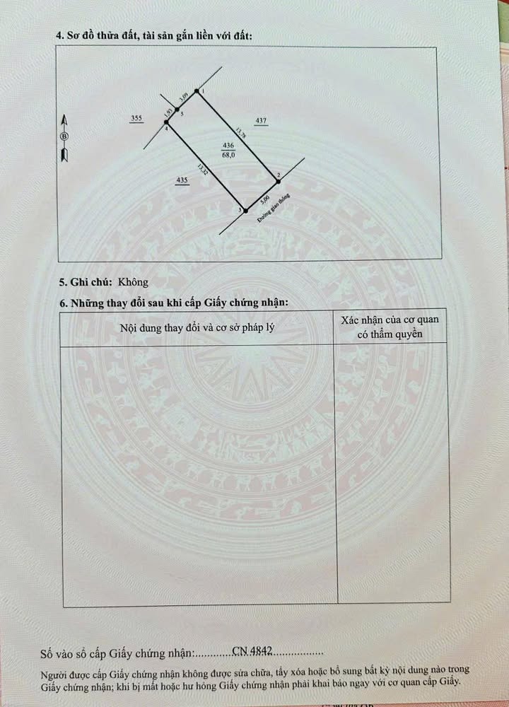 Đất nền Phường Thanh Miếu, 68m² - Ô tô vào tận nơi, giá thỏa thuận!