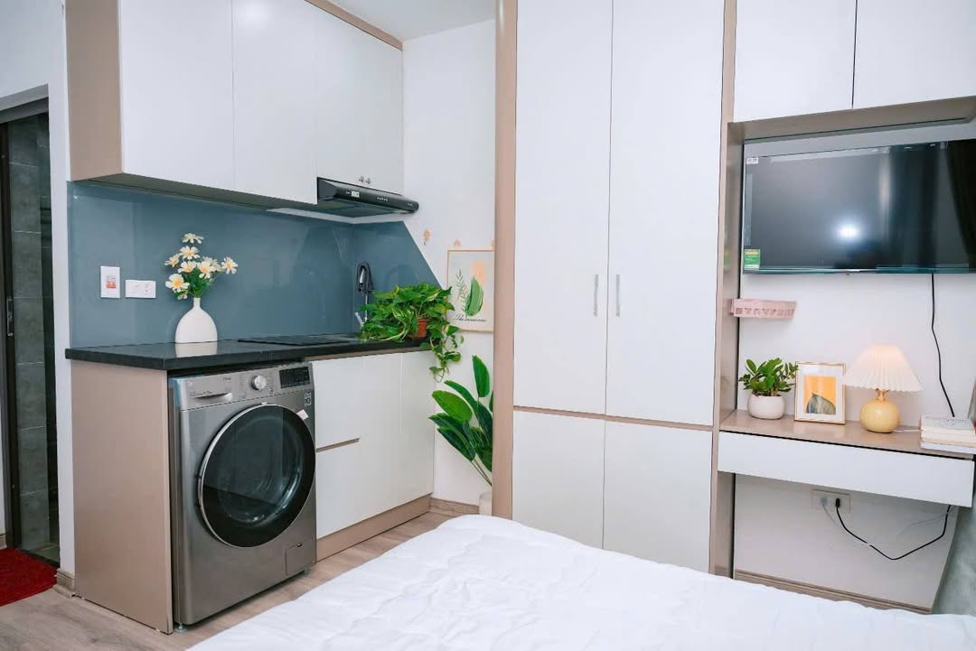 Căn hộ cho thuê Ngõ 27 Võng Thị, Tây Hồ 20m² giá 4.8 triệu - Miễn phí tiền nhà tháng 1!