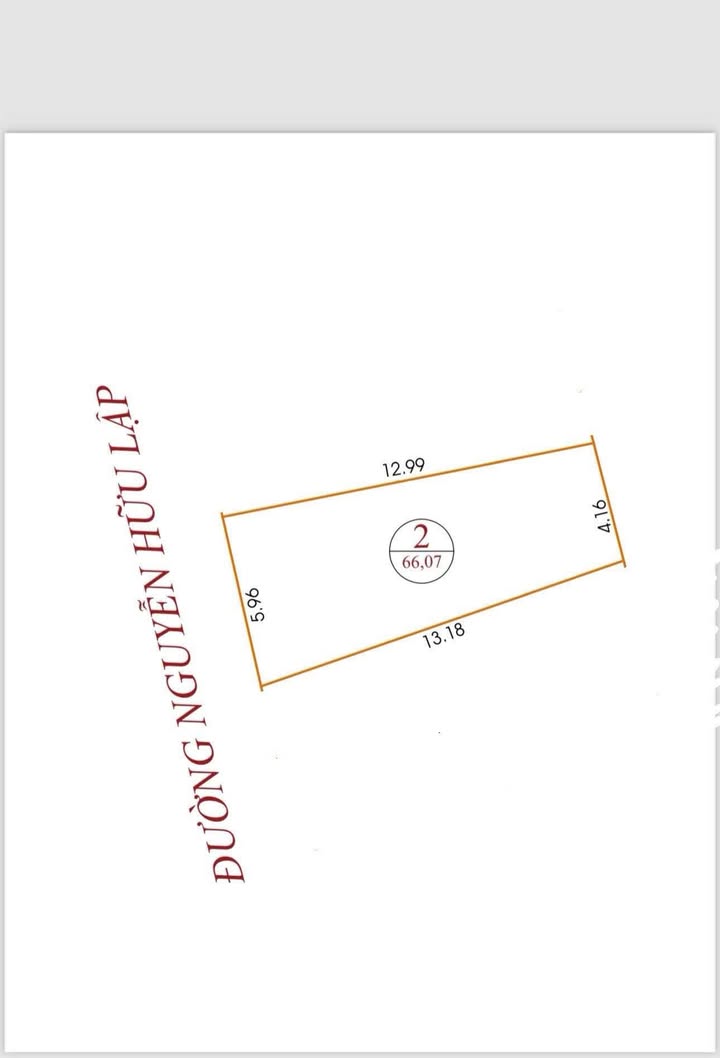 FrontHouse Mặt Đường Nguyễn Hữu Lập 66m² giá 3 tỷ - Kinh doanh lý tưởng!