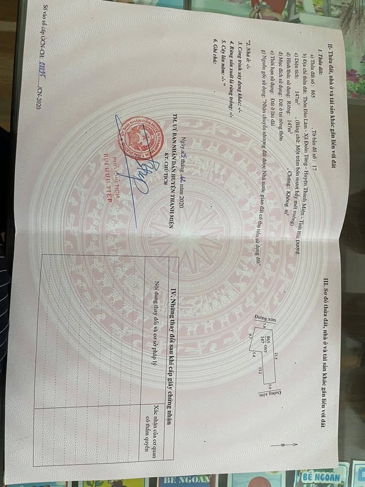 Nhà một tầng Đao Lâm, 147m² giá 3.2 tỷ - Địa điểm lý tưởng gần khu công nghiệp