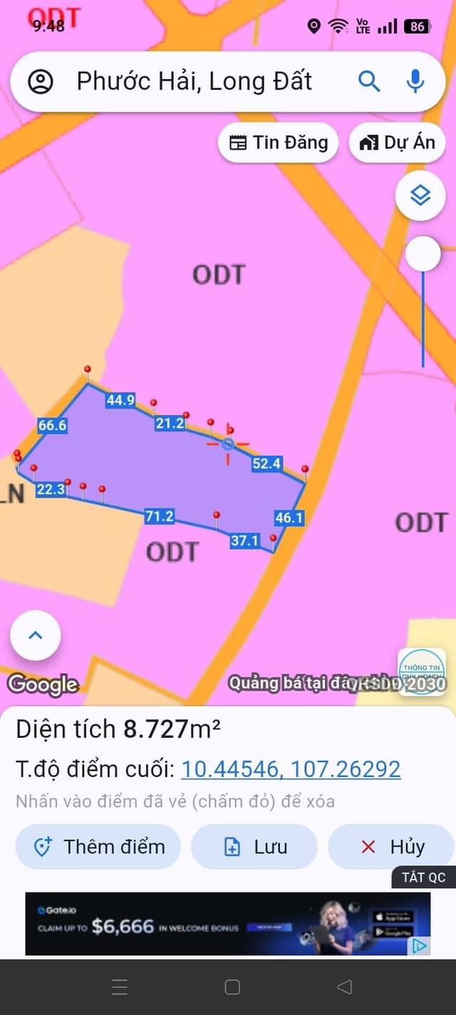 Đất Farm 9 sào Phước Hải, TP. Hồ Chí Minh - Giá chỉ 31.5 tỷ - Cơ hội đầu tư hiếm có!