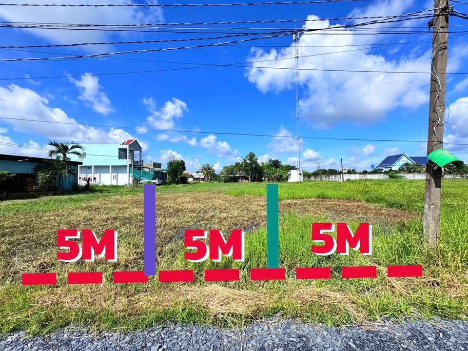 Đất thổ cư 150m² tại xã Mỹ Hạnh, Đức Hòa - Giá 1 tỷ, oto tới đất!