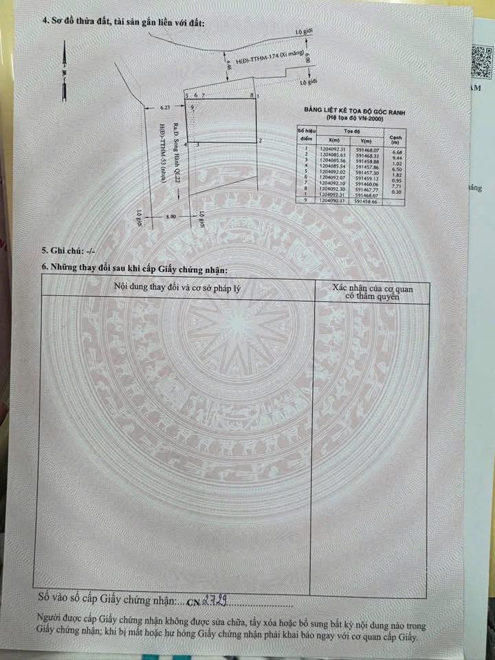 Đất nền Hóc Môn 95m² giá 4.25 tỷ - Lô gốc 2 mặt tiền thuận lợi đầu tư!