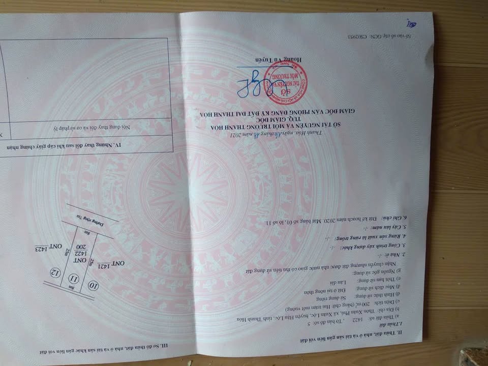 Đất nền 200m² tại Xã Xuân Lộc, Huyện Hậu Lộc - Giá chỉ 1 tỷ, vị trí đắc địa!