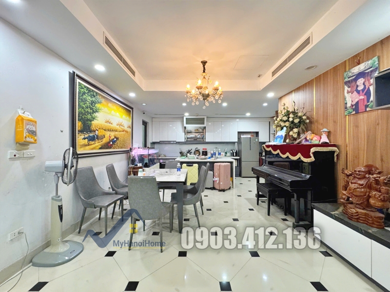Căn hộ 3PN 120,4m² tại Green Park CT15 Việt Hưng giá 9,55 tỷ - Cuộc sống hiện đại và gần gũi thiên nhiên!