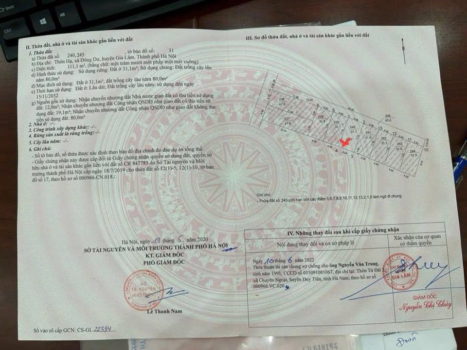 Đất nền Đông Dư Gia Lâm 31m² giá 3.99 tỷ - Cơ hội đầu tư hiếm có!