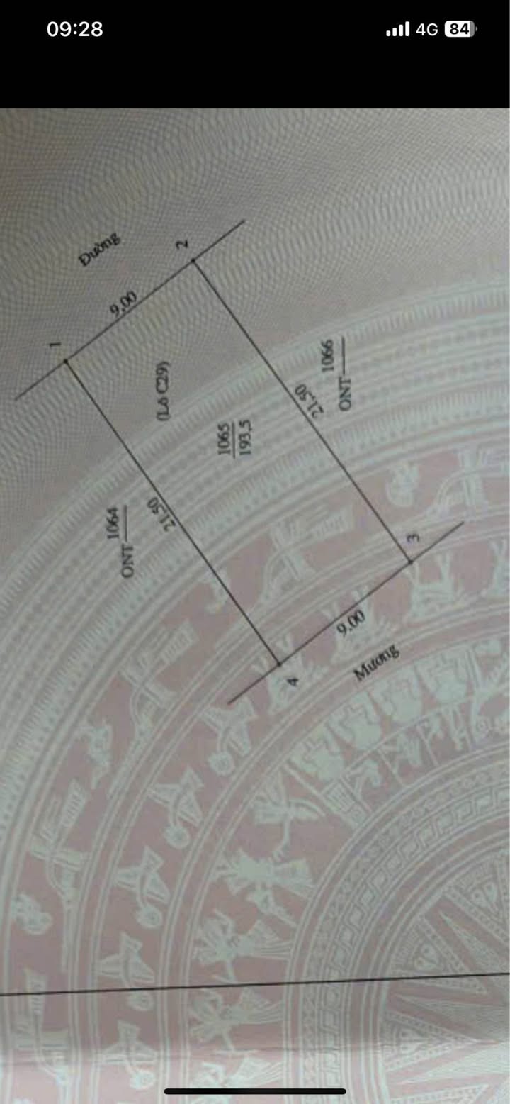 Đất nền Nghi Phong, Nghi Lộc 193.5m² giá 5.55 tỷ - Sổ đỏ chính chủ