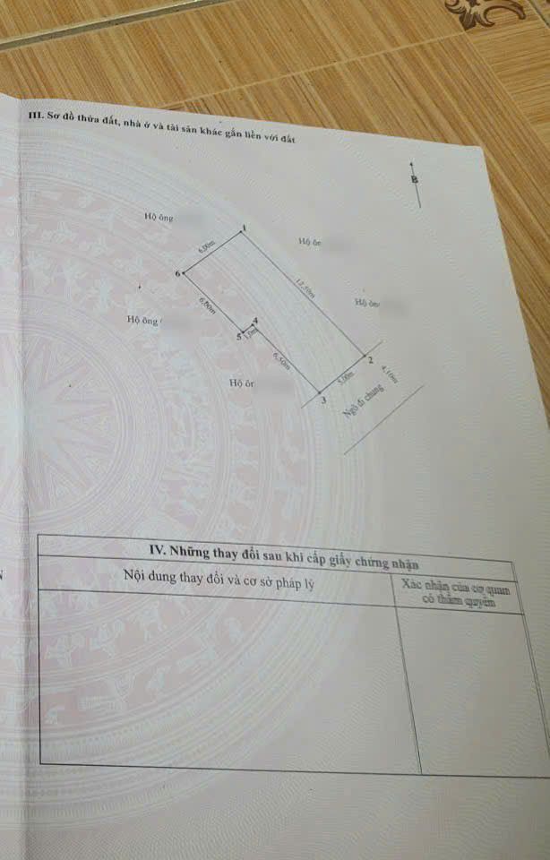 Đất thổ cư Trại Lẻ 68m² giá 4.42 tỷ - Ô tô vào tận nhà!