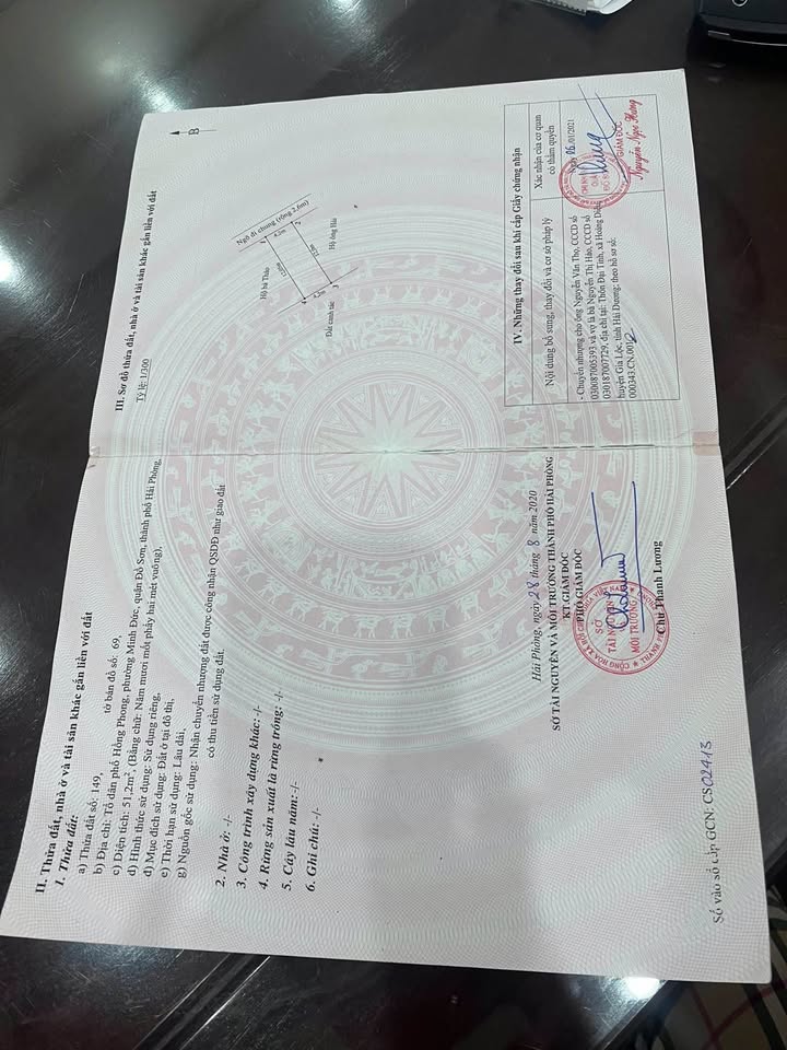 Đất nền tại Hồng Phong, Đồ Sơn 51m² chỉ 1 tỷ - Cơ hội đầu tư tuyệt vời!