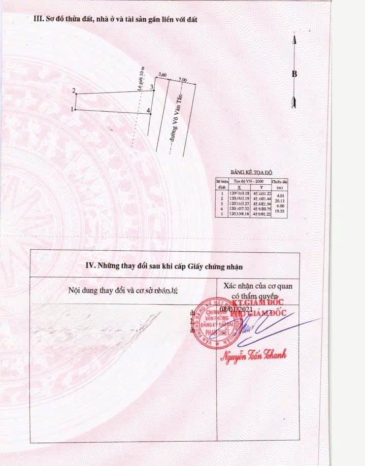 Bán đất mặt tiền Võ Văn Tần, Phú Tài, 98m² giá 3.2 tỷ - Cơ hội đầu tư sinh lời!