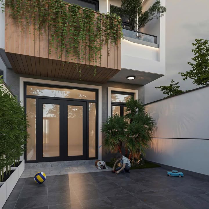 Nhà xây thô 3,5 tầng tại Sơn Tây 69.6m² - Thiết kế hiện đại, tiện ích đầy đủ!