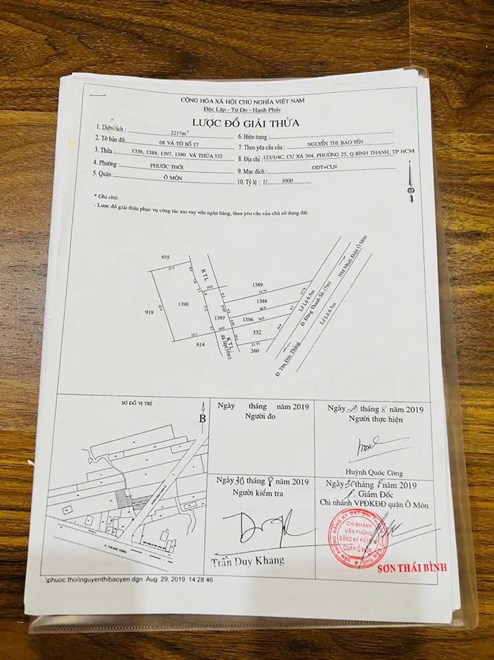 Đất công mặt tiền Đặng Thanh Sử, Ô Môn, Cần Thơ 2217m² - Đầu tư sinh lời ngay!