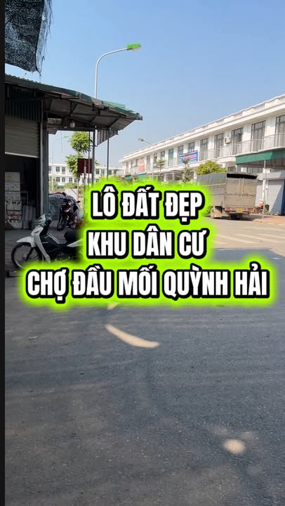 Đất nền KDC Chợ Đầu Mối Quỳnh Hải 90m² giá 1.9 tỷ - Cơ hội đầu tư tuyệt vời!