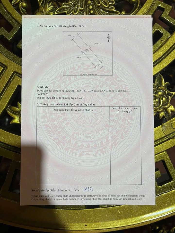 Đất nền Cửa Lò 128m² giá 3 tỷ - Sổ đỏ riêng, vị trí đẹp!