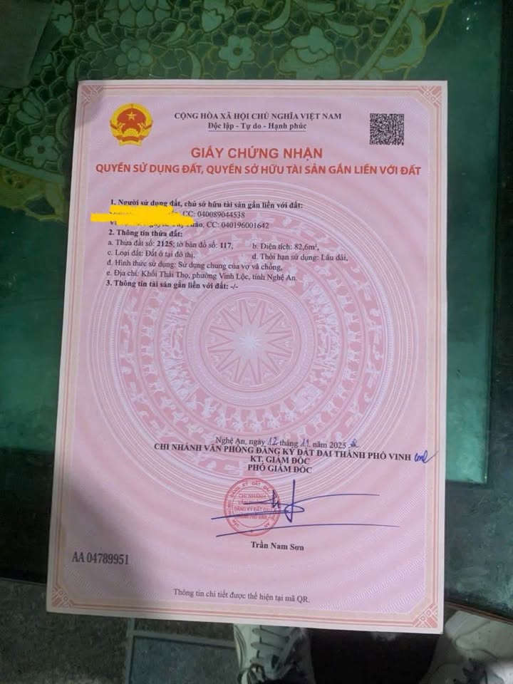 Lô đất mặt đường kinh doanh Thái Thọ, Nghi Lộc 82m² giá 2.1 tỷ - Cơ hội đầu tư tuyệt vời!