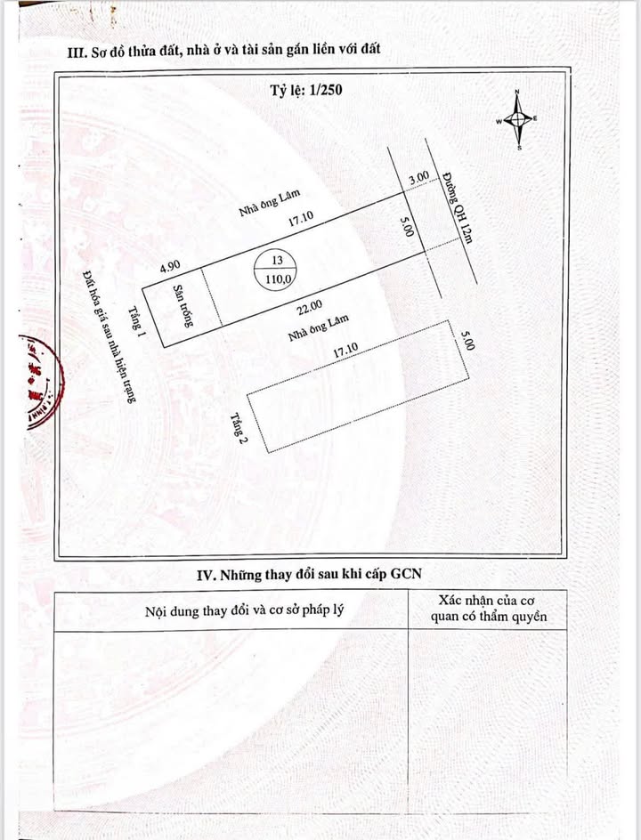 Bán nhà mặt tiền Võ Trọng Lo, Quy Nhơn 110m² - Kinh doanh thuận lợi, an ninh tốt!
