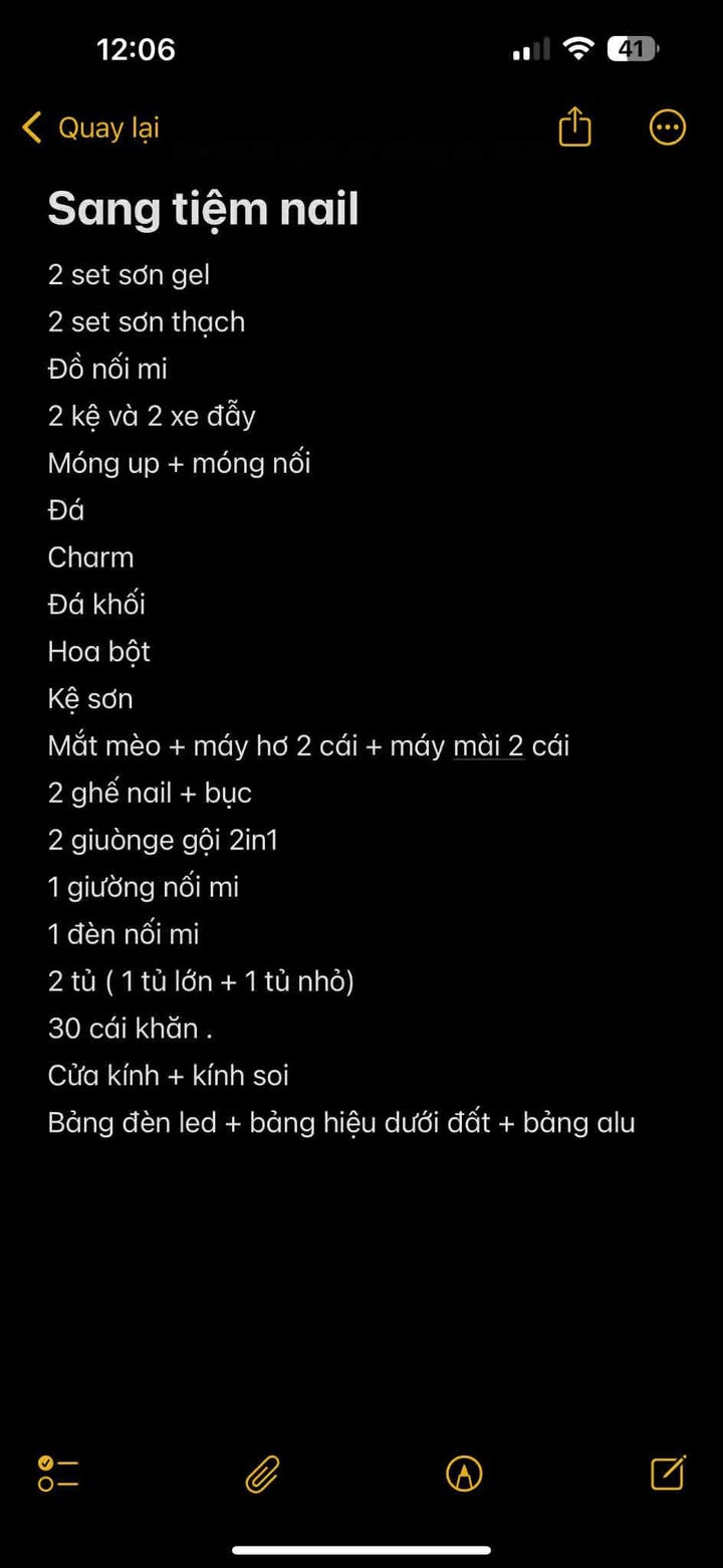 Tiệm nail – mi gội đầu dưỡng sinh quận 12 59m² giá 35 triệu - Sang nhượng gấp!