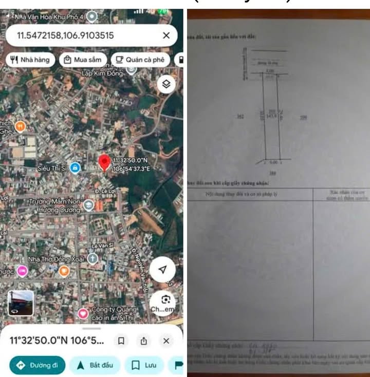Lô đất 150m² tại Ngã 5, Đồng Xoài chỉ 1.05 tỷ - Cơ hội đầu tư tuyệt vời!
