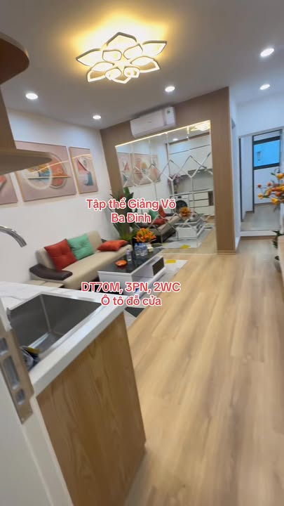 Nhà riêng Tập thể Giảng Võ 70m² giá 4 tỷ - Sổ chính chủ, ô tô đỗ cửa!